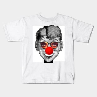 boy with clown nose Kids T-Shirt